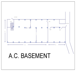 AC Basement Hall Layout